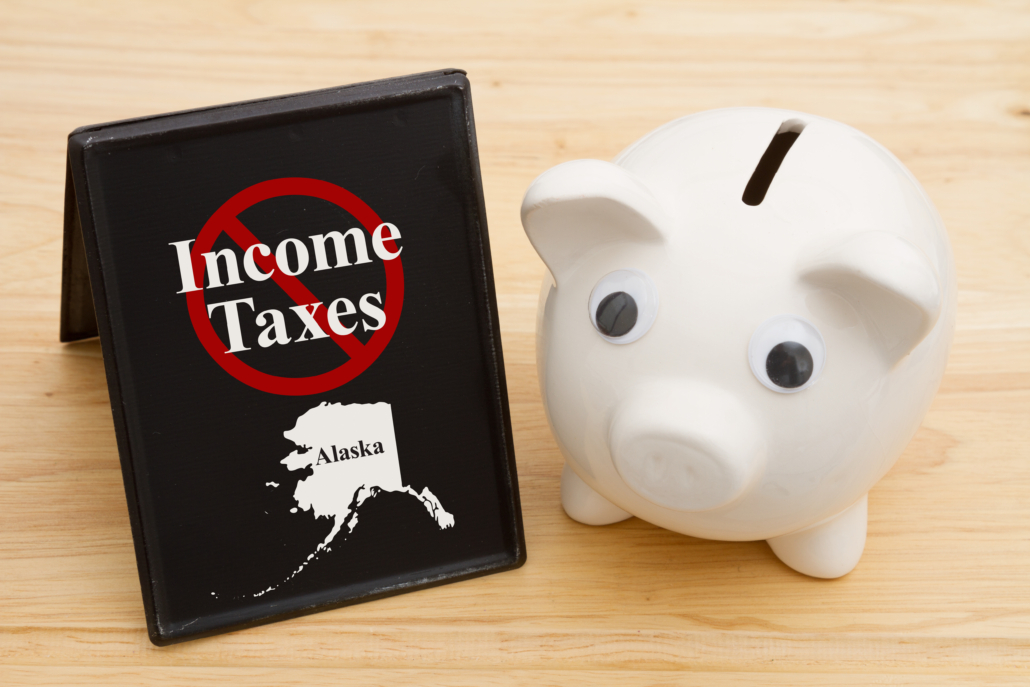 What 8 States have no personal income tax? Image