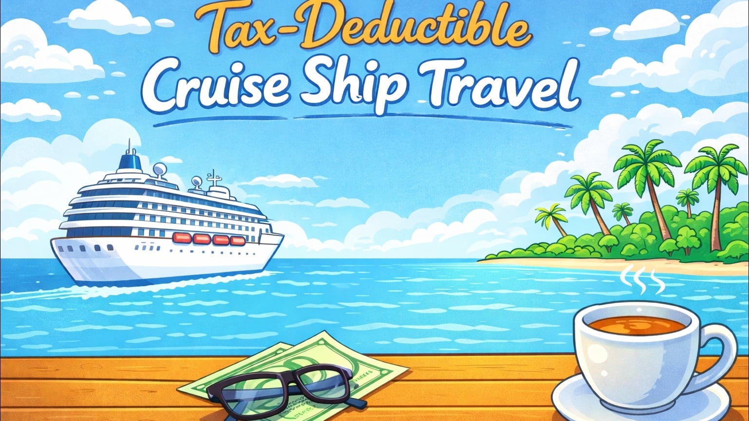 Tax Deductible Rules for Cruise Ship Travel Image